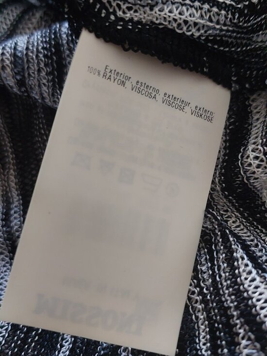 Exquisite Missoni Mare Knit Fringe Lace-Up Cover-Up - IT 46 US10 (L) - Picture 8 of 10